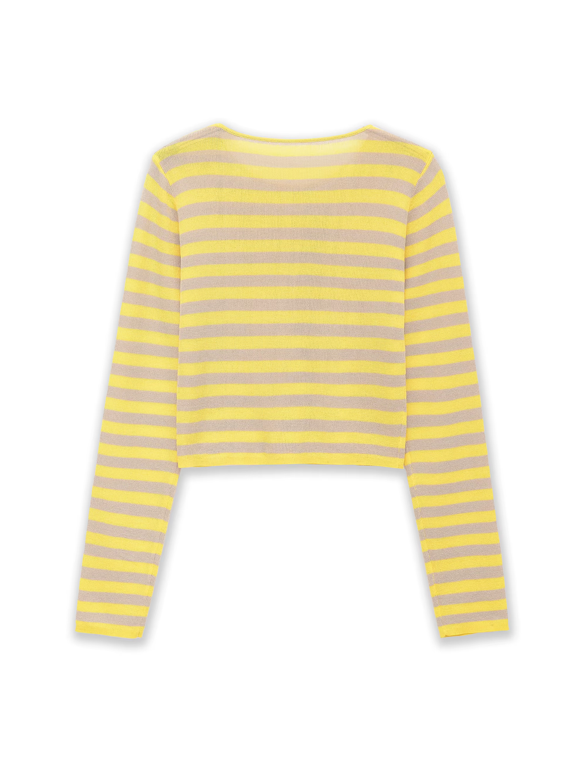 T-shirts rayés à manches longues slim pour femmes