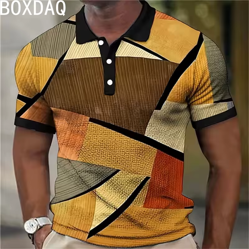 Polo de sport à manches courtes pour hommes