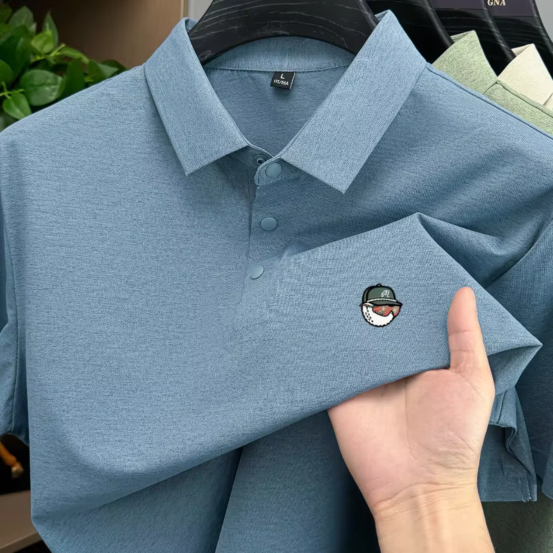 Polo de golf à manches courtes pour hommes