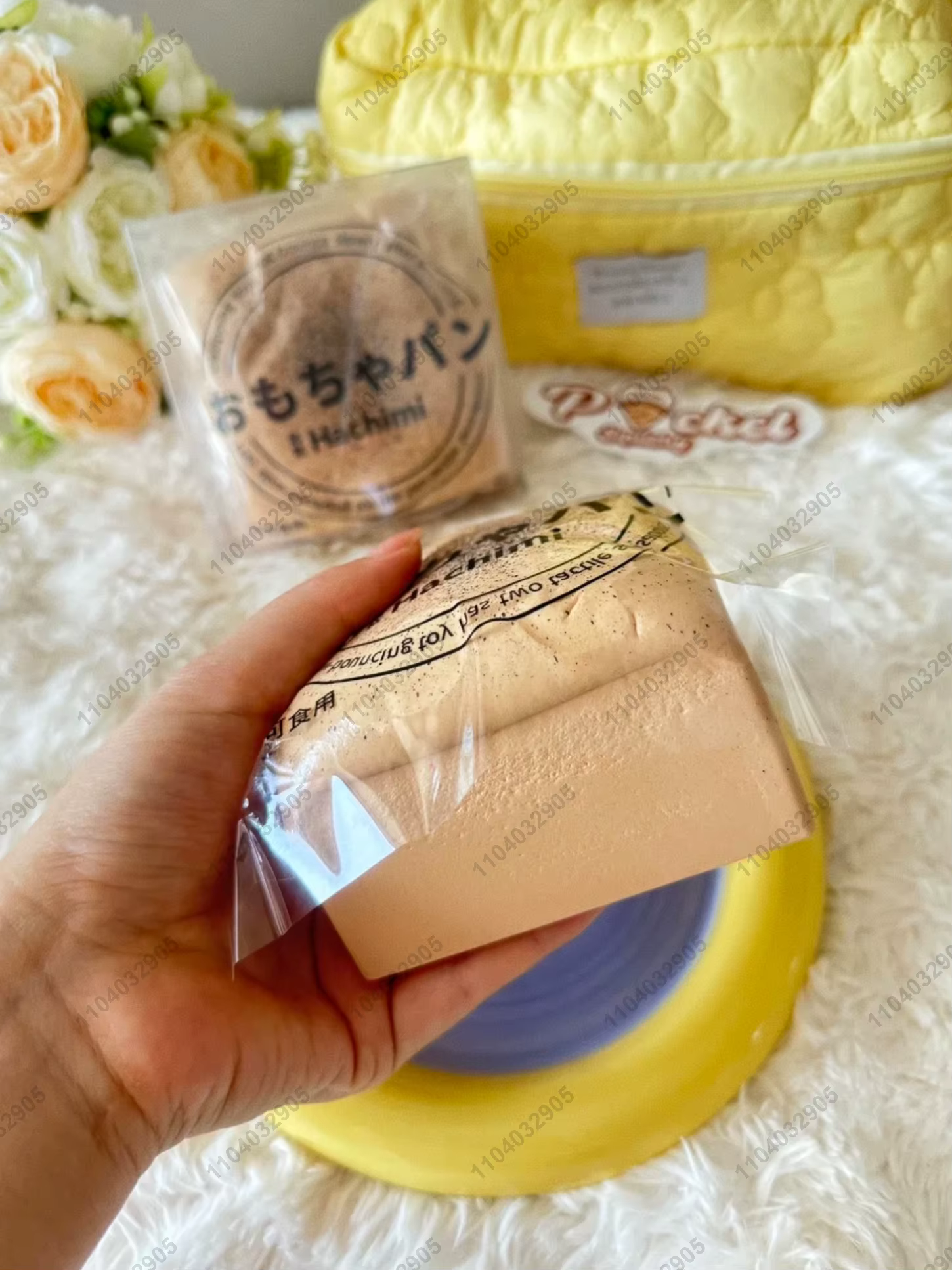 Jouet spongieux à remontée lente pour gâteau mousse, gâteau carré, sucre brun, rebond lent, jouet à presser, anti-souligné, main de libération, cadeau de détente
