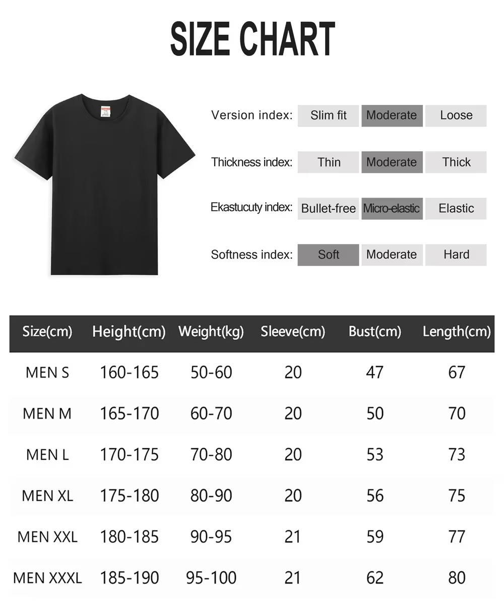 T-shirt décontracté pour hommes