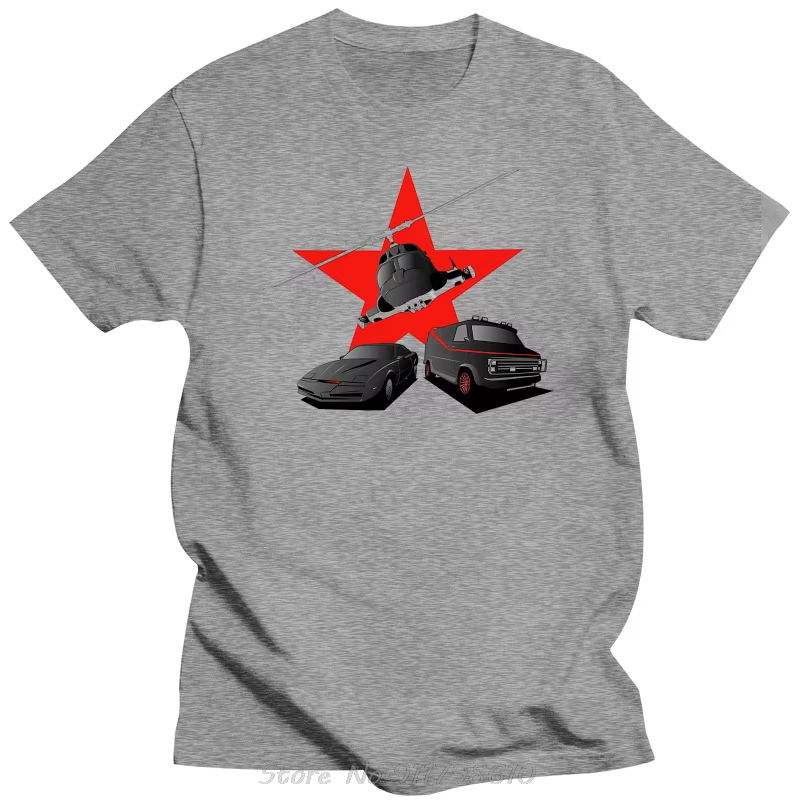Airwolf-T-Shirt de reconnaissance des années 80 pour homme