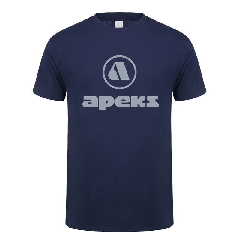 Apeks t-shirt hommes femmes coton Cool T-shirts col rond Streetwear homme vêtements surdimensionné hauts LH-639