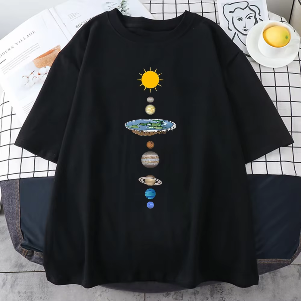 T-shirt graphique à manches courtes pour femmes