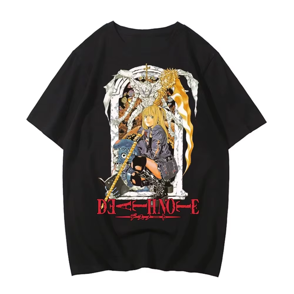 T-shirt Death Note vintage délavé