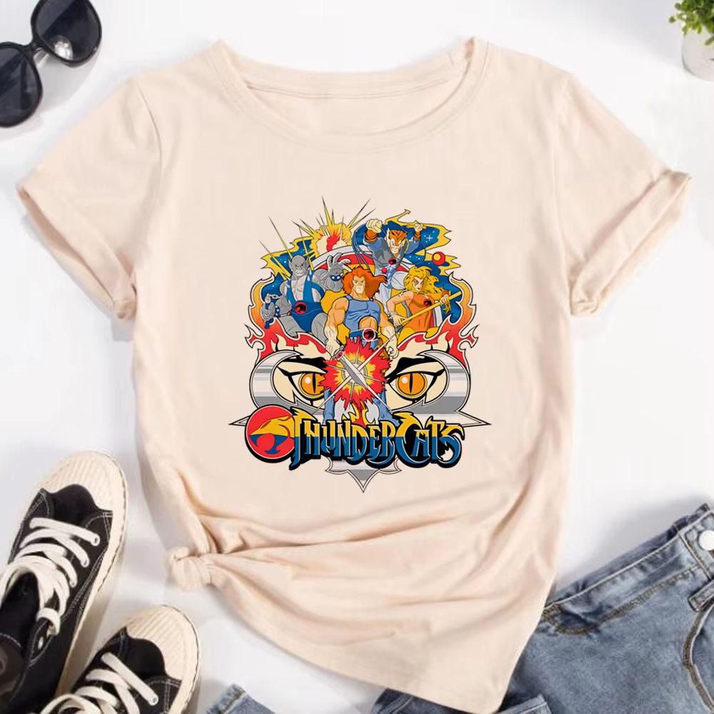 Thundercats t-shirt femmes manga t-shirts femme manga drôle vêtements japonais