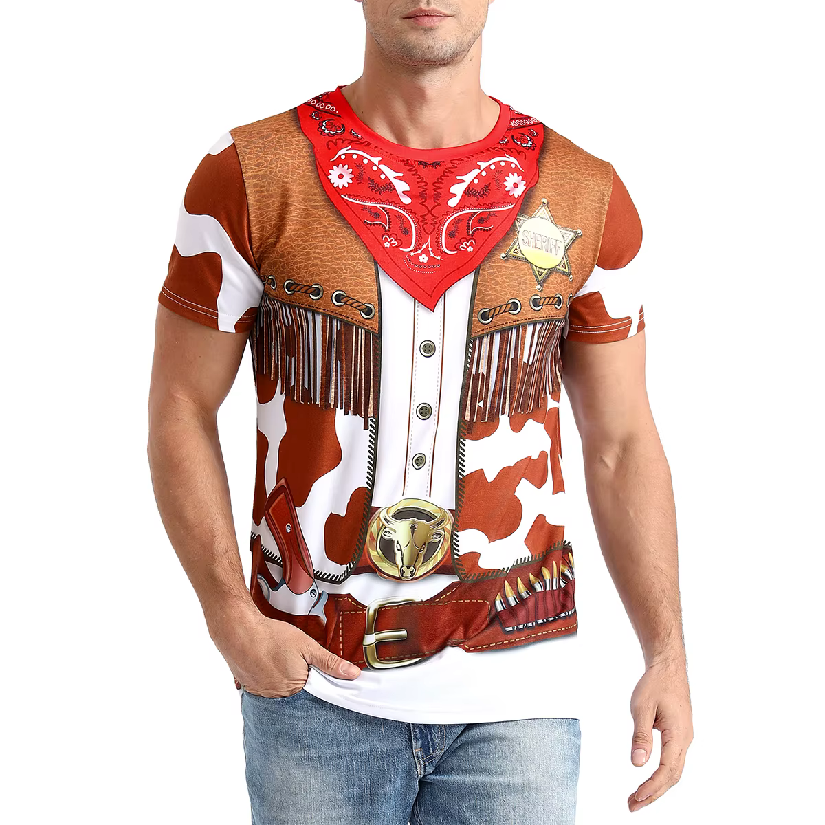 T-shirt pour homme, t-shirt Captain