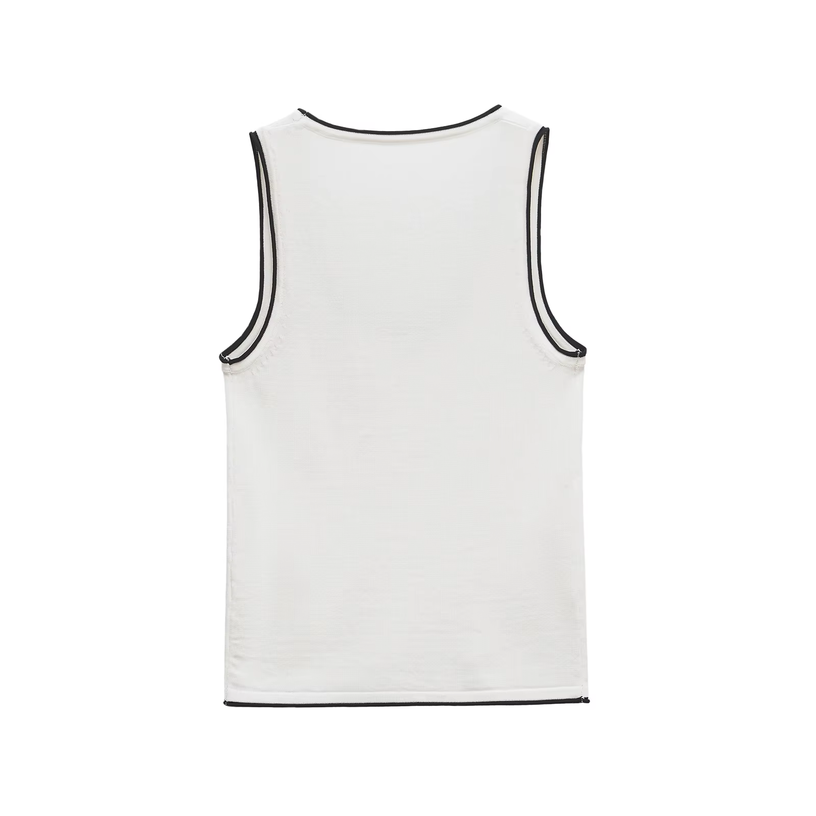 Haut tricoté classique pour femme avec bordure