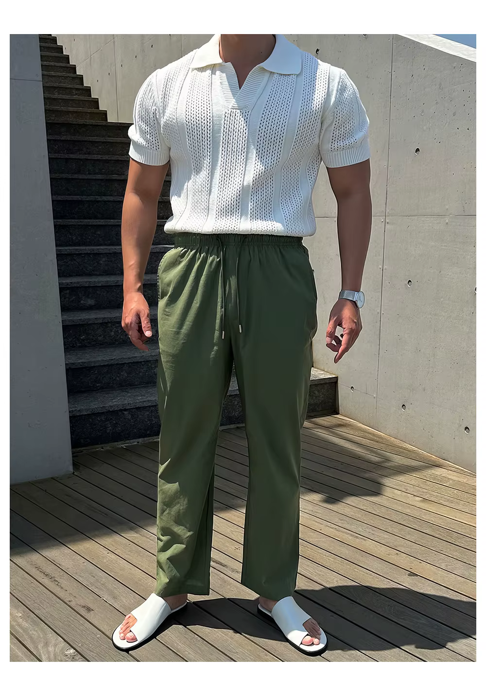 Polo vintage pour homme