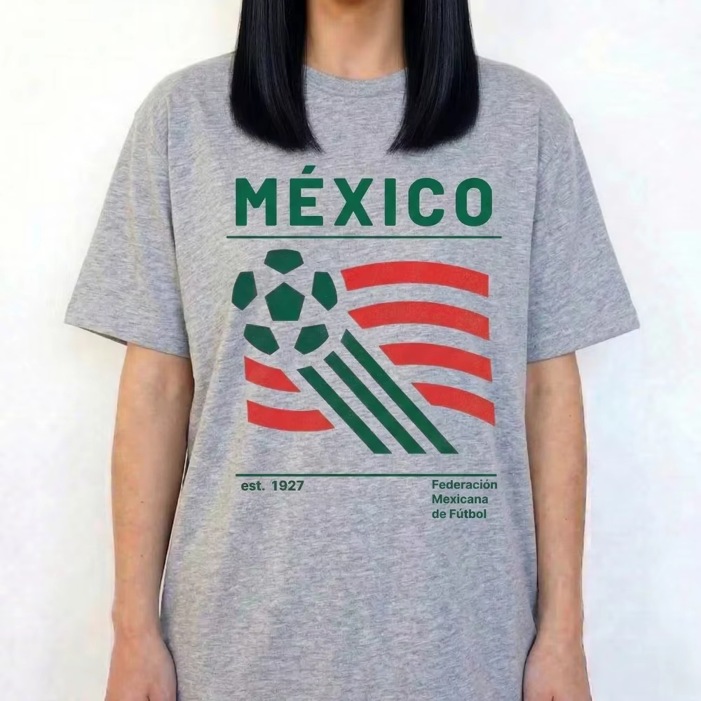 T-shirt de football vintage Mexique