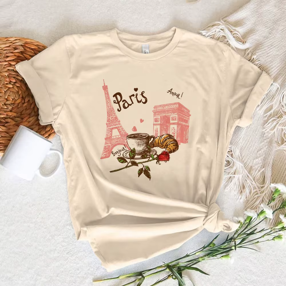 T-shirt Manga Japonais pour Femme, Vêtement Graphique, Comique, Paris