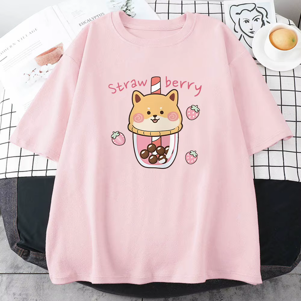 T-shirt imprimé dessin animé Harvey Milk pour filles