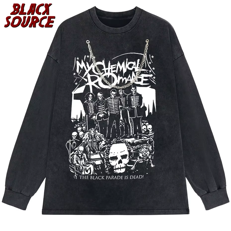T-Shirt surdimensionné mon Romance chimique Mcr Dead