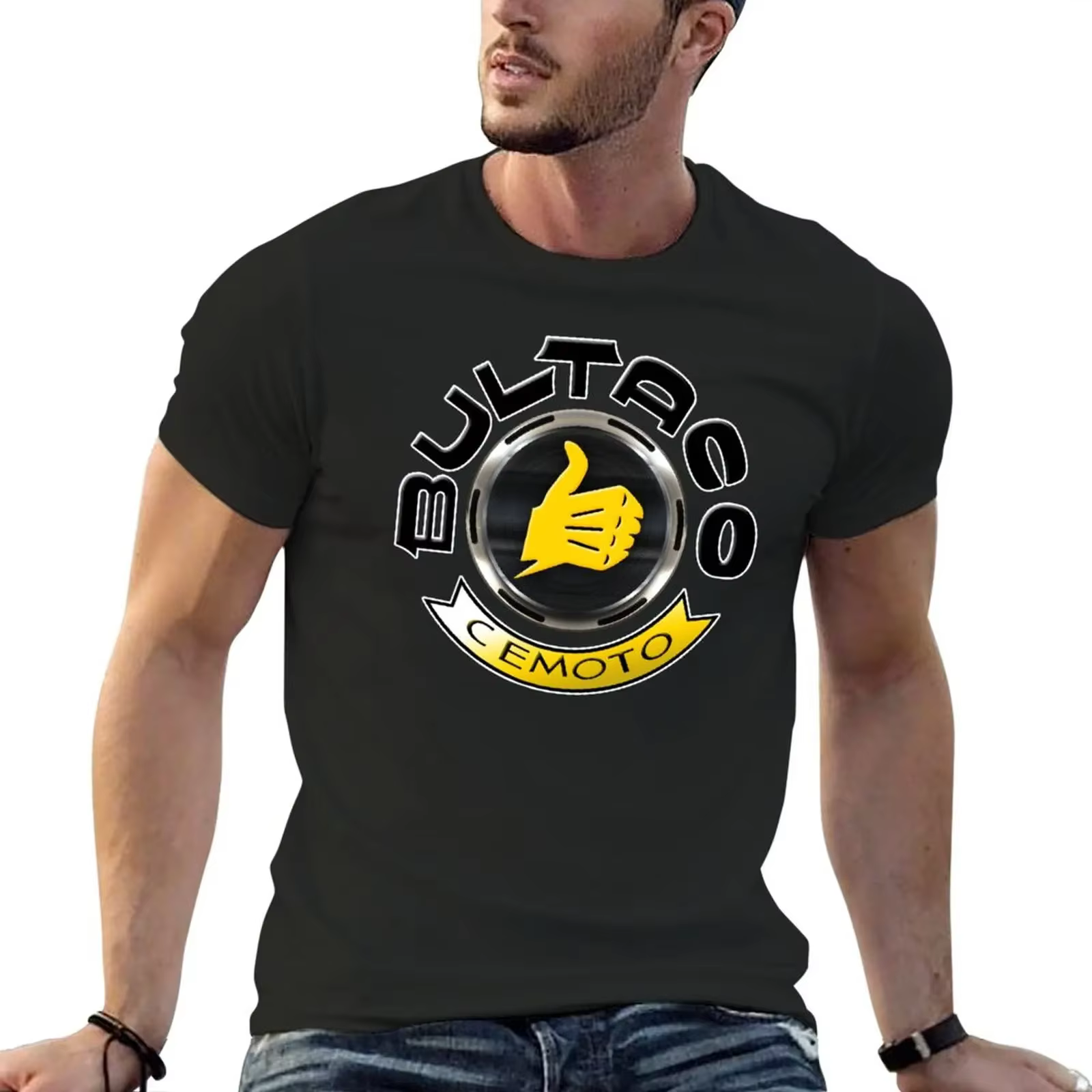 T-shirt classique streetwear pour hommes