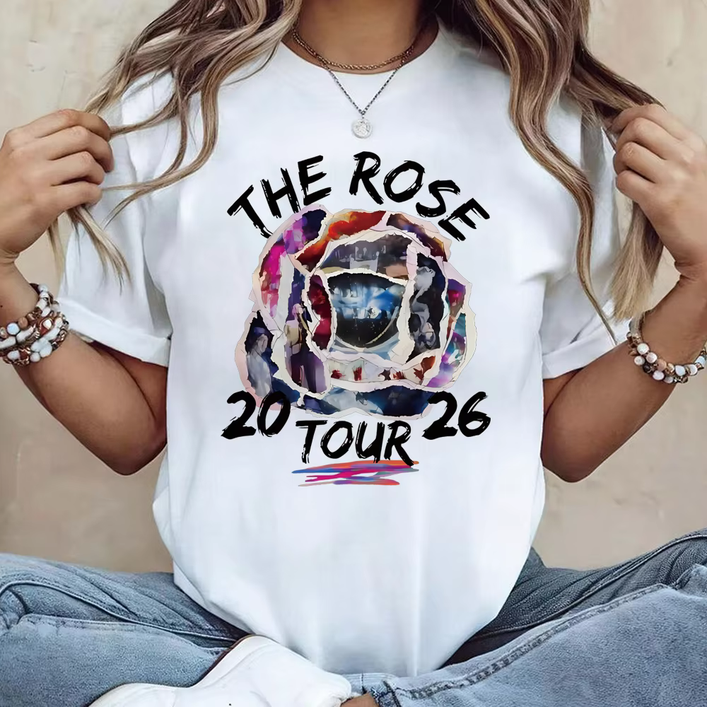 T-shirt tendance The Rose 2026 Rosetopia Tour