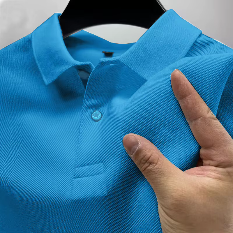 Polo d'été décontracté et respirant pour hommes