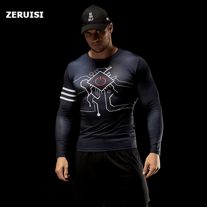 T-Shirt à manches longues pour hommes