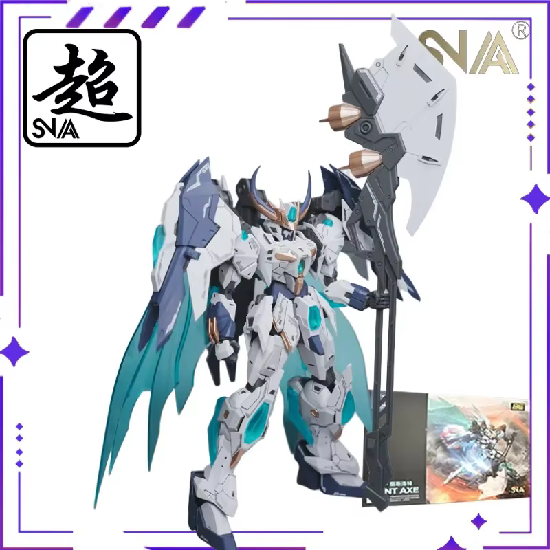 SNAA Original Round Table Knights Series Rampage Warhammer - Galahad/ 1/144 Modèle de Mech mobile assemblé