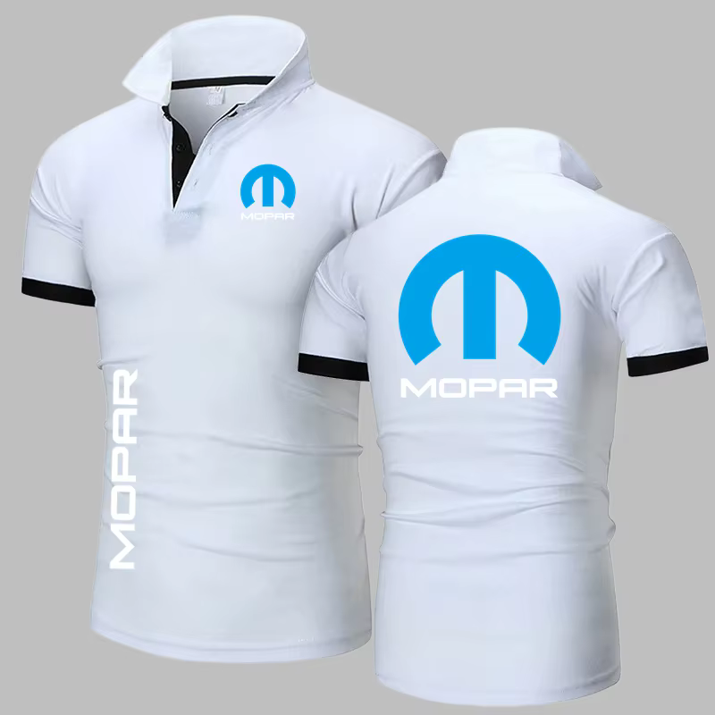 Mopars hommes Polo chemise à manches courtes