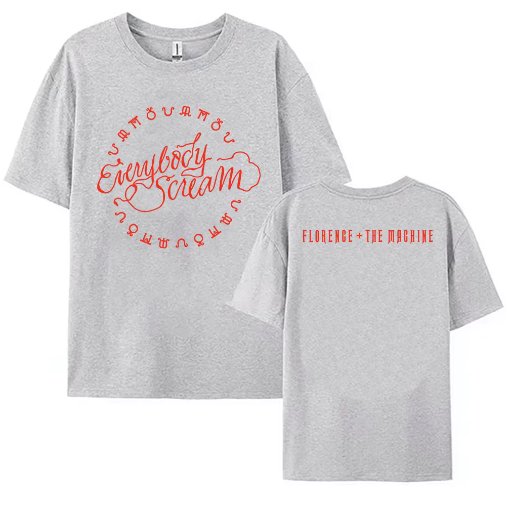 FLORENCE + la MACHINE saisons T-shirt à manches courtes coton femme