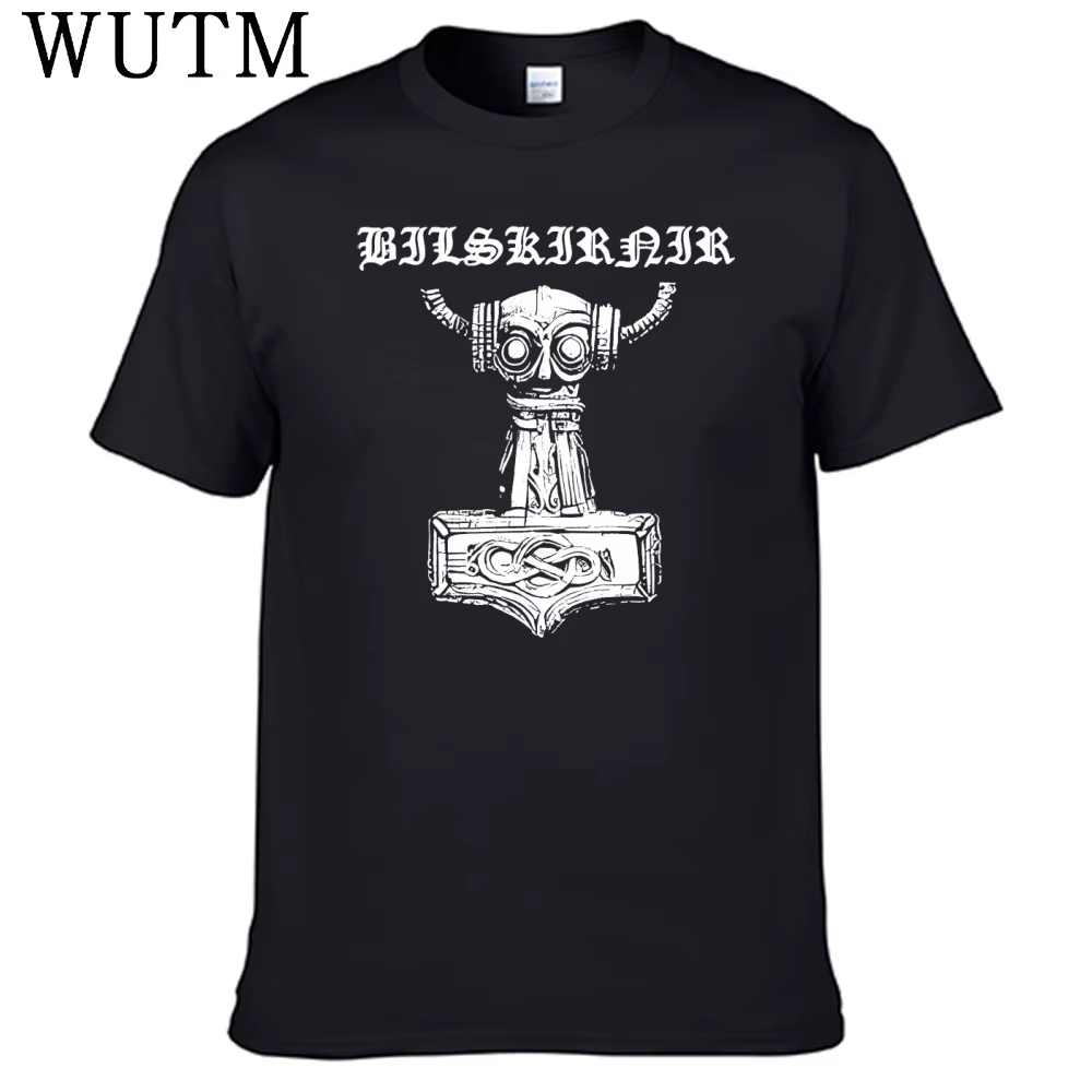 Nouveau t-shirt Bilskirnir 100% coton pour hommes