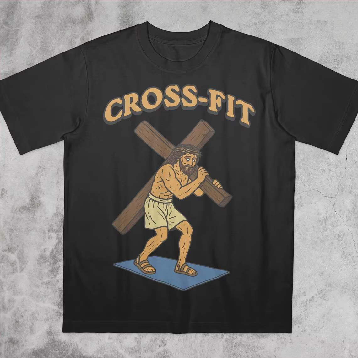 T-shirts chrétiens jésus vous aime T-shirt col rond été coton