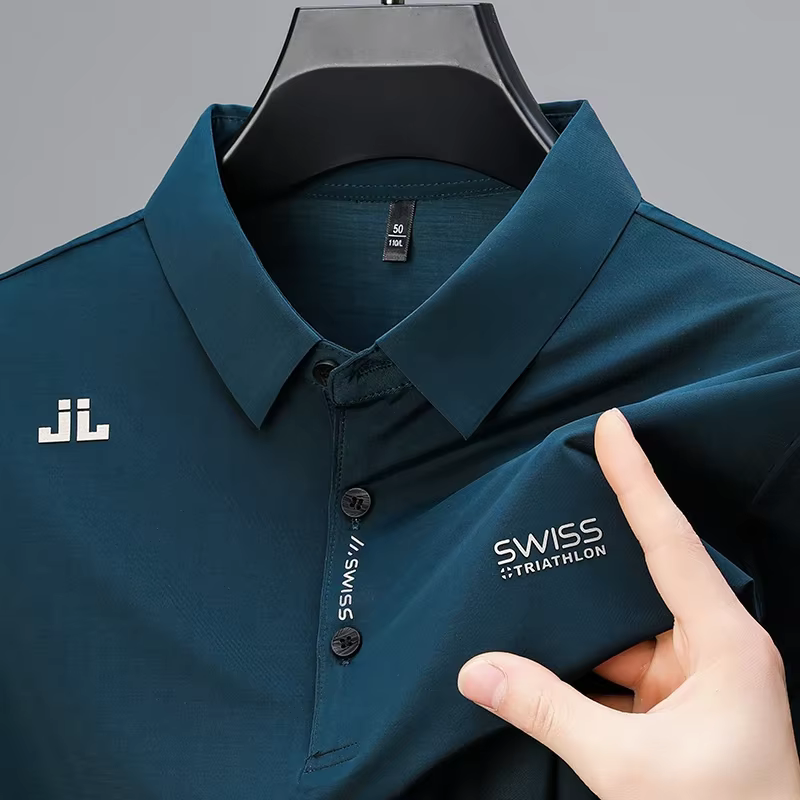 Chemise polo respirante pour homme