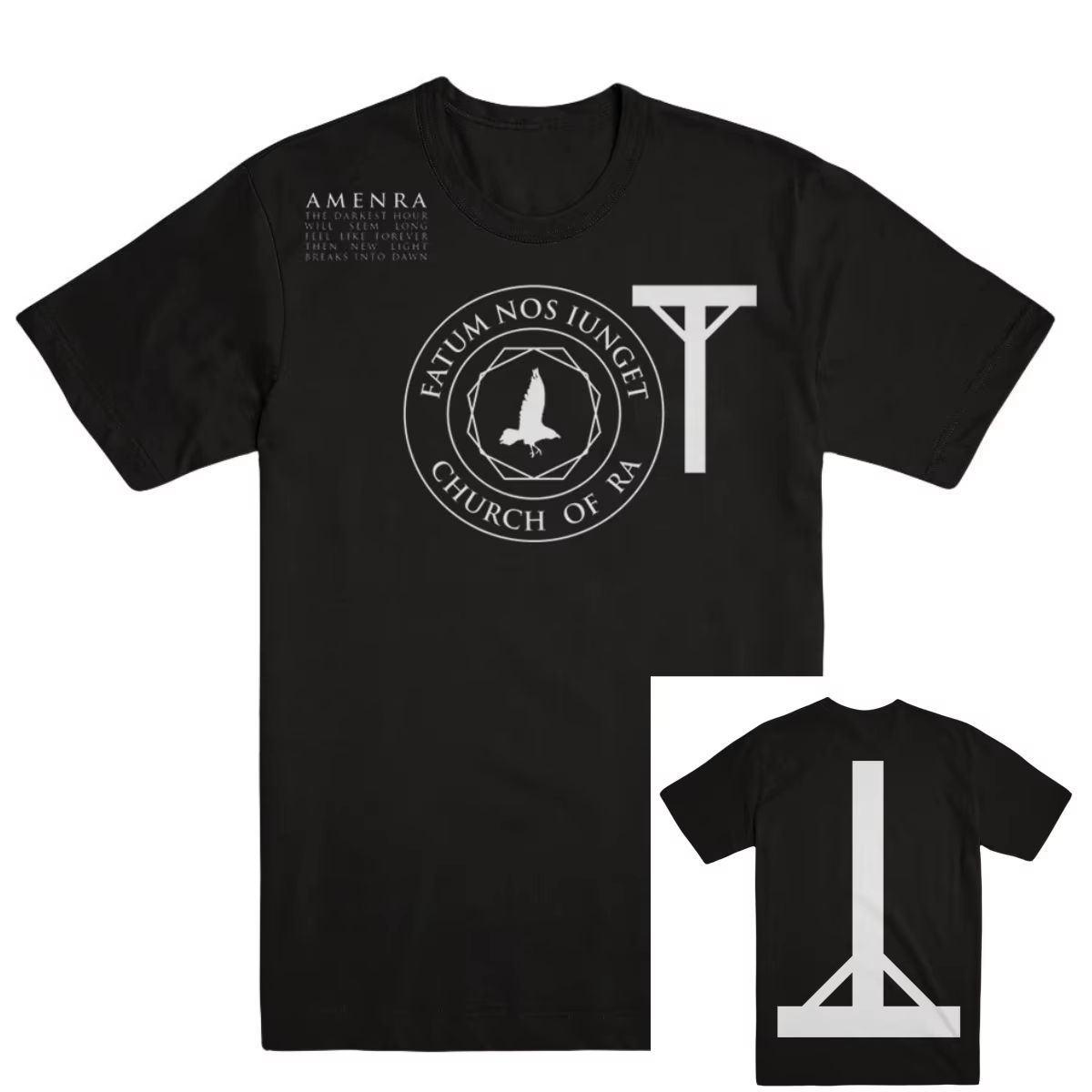 Galg AMENRA Band T-Shirt en coton avec motif pour hommes et femmes
