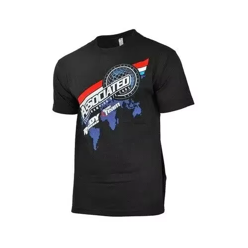 T-shirt Team Associated 2016 Worlds, noir, moyen - Asssp12M