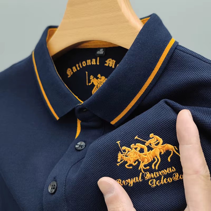 Polo de marque haut de gamme pour hommes
