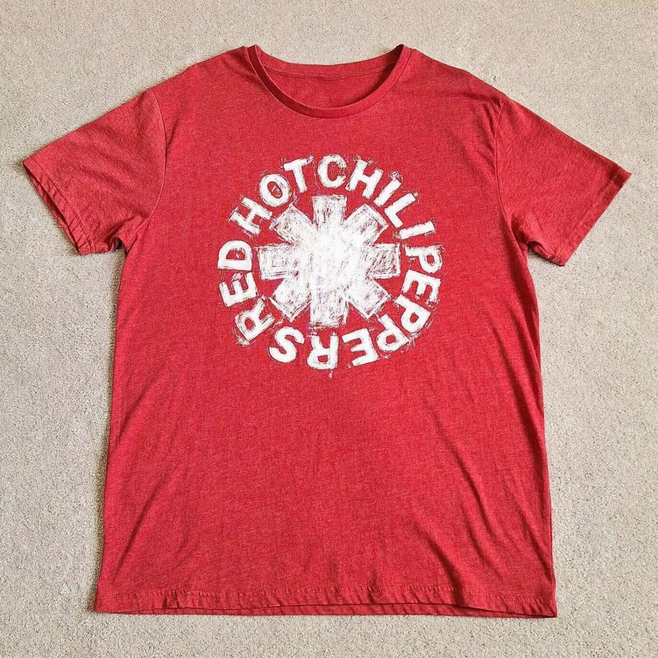 T-shirt à manches courtes Red Hot Chilmovies pour homme, Peppers, Rock Band