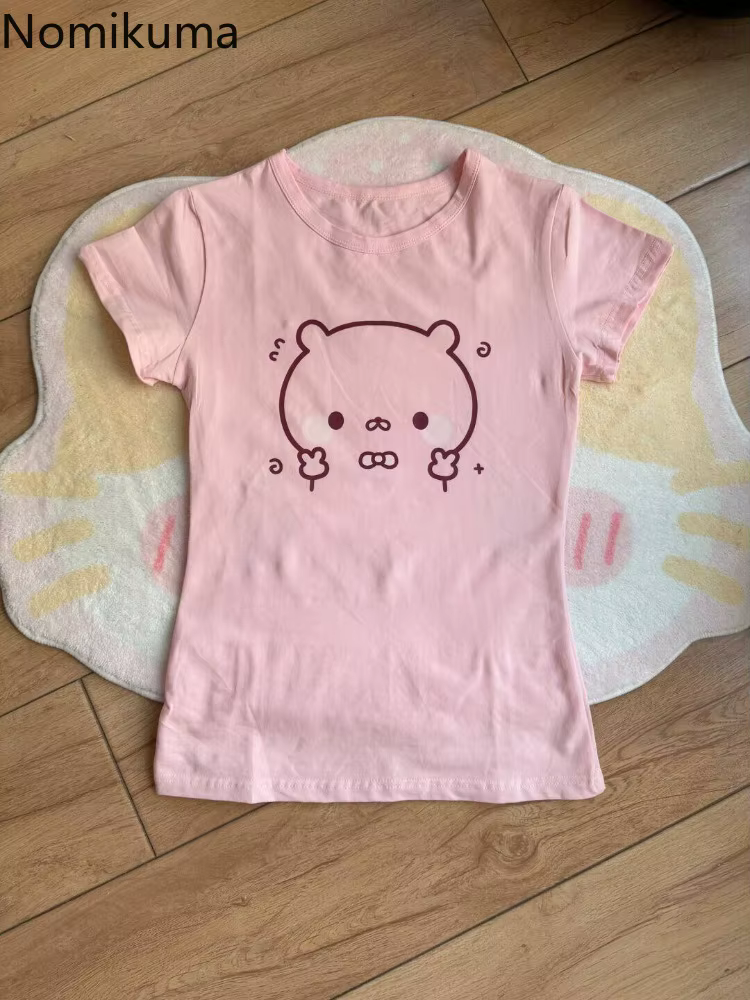 T-shirts pour femmes, t-shirts japonais mignons