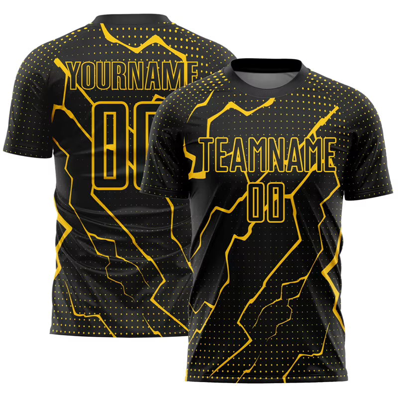 Nom personnalisé Football équipe costumes