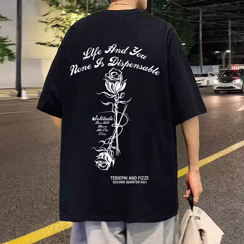 T-shirts graphiques rétro rose été 2026 pour hommes