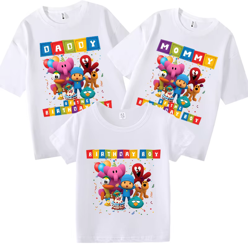 POCOYOES T-shirts pour hommes et femmes