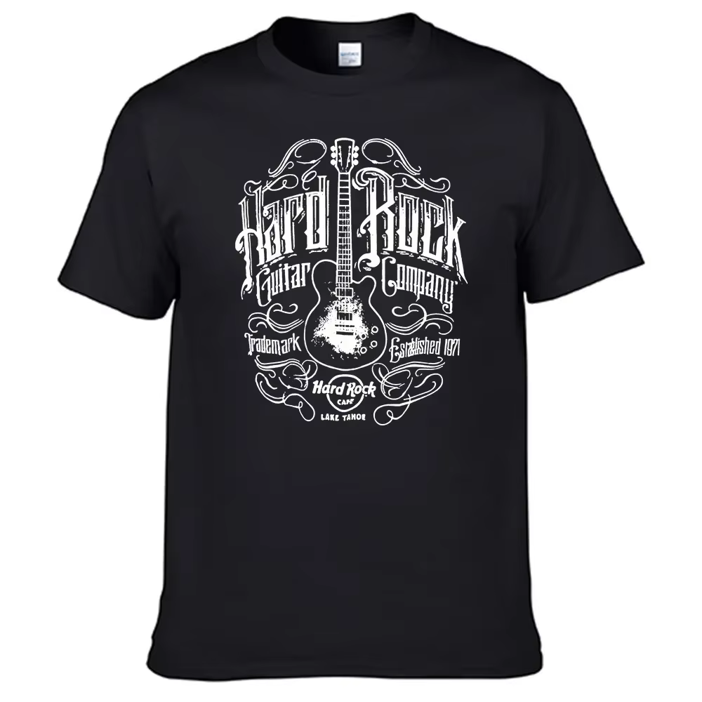 Hard Rock café t-shirt 100% coton hommes chemise hauts