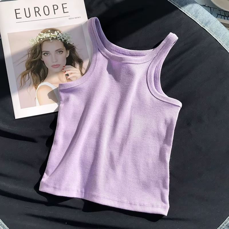 2025 Débardeur femme Sexy court été