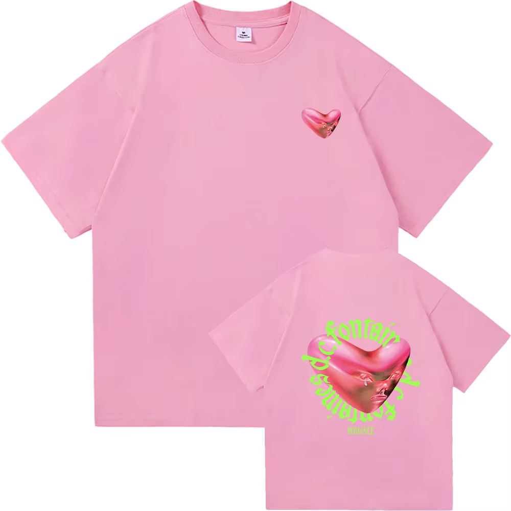 T-shirt unisexe 2025 Fontaines D C Romance pour homme et femme