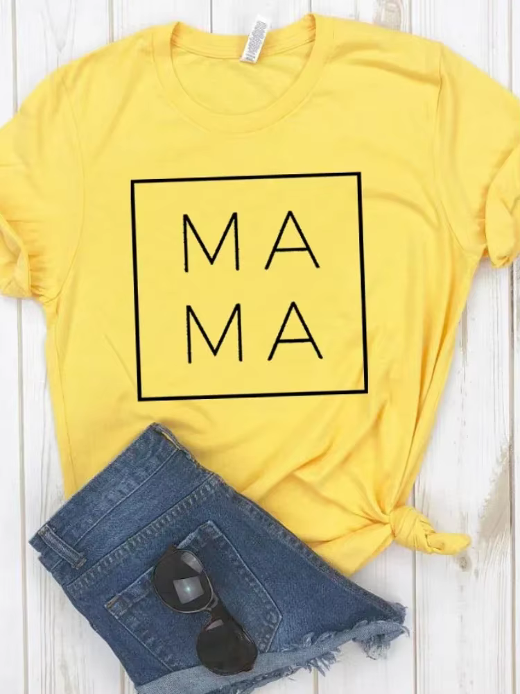 T-shirt manches courtes col rond femme, ample, mode été