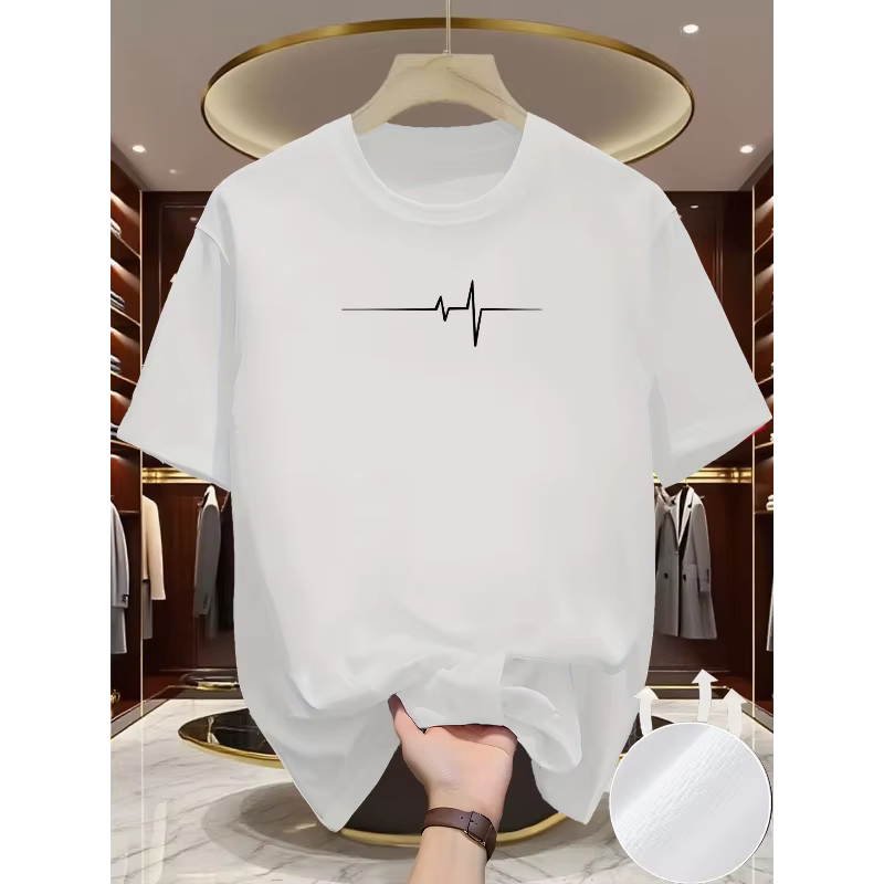 T-shirt homme style simple