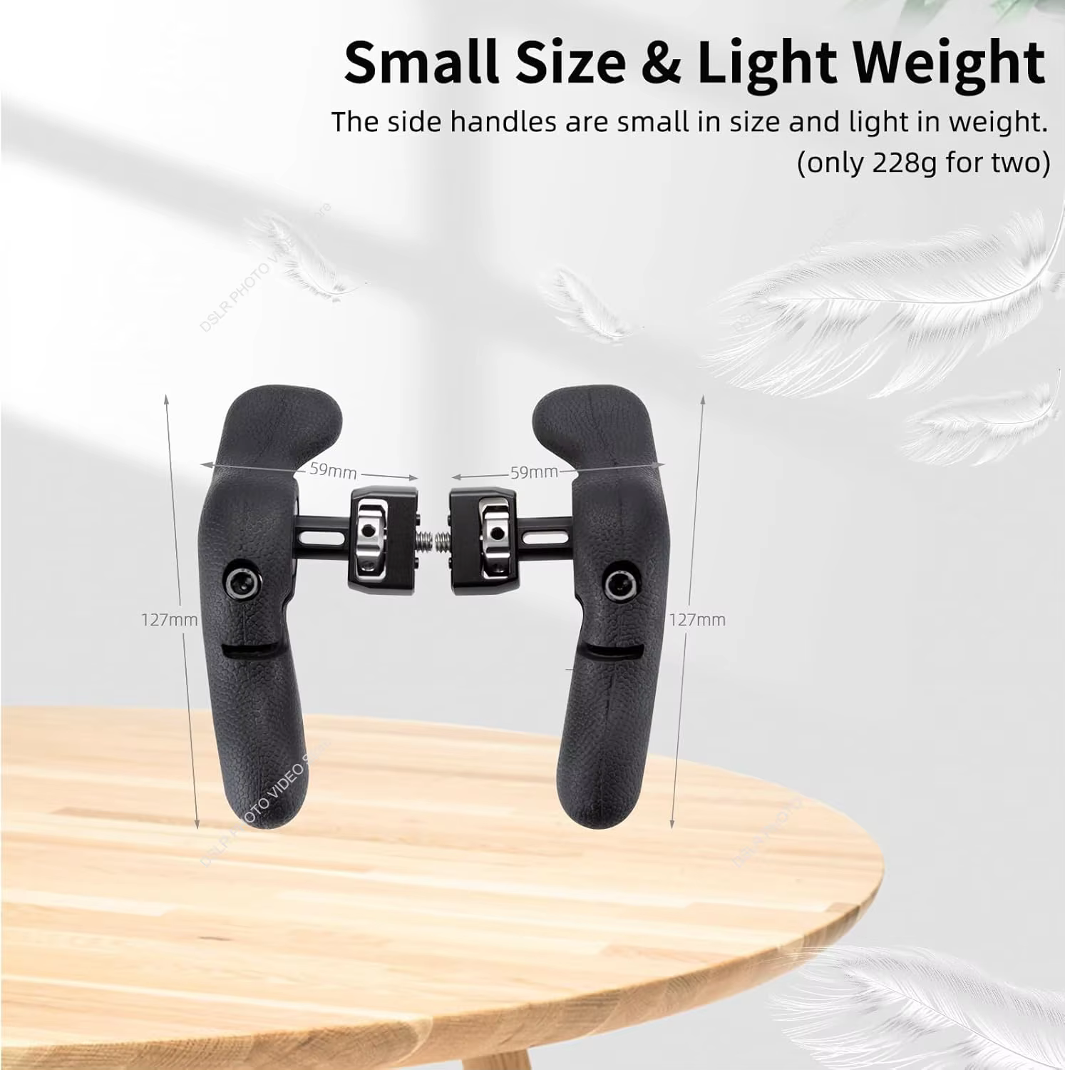 Poignée latérale de caméra Nitze pour moniteur SmallHD