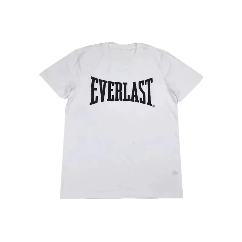 2025 nouveau EVERLAST t-shirt hommes boxe sport ample décontracté à manches courtes lettre imprimer unisexe jeunesse été Streetwear mode