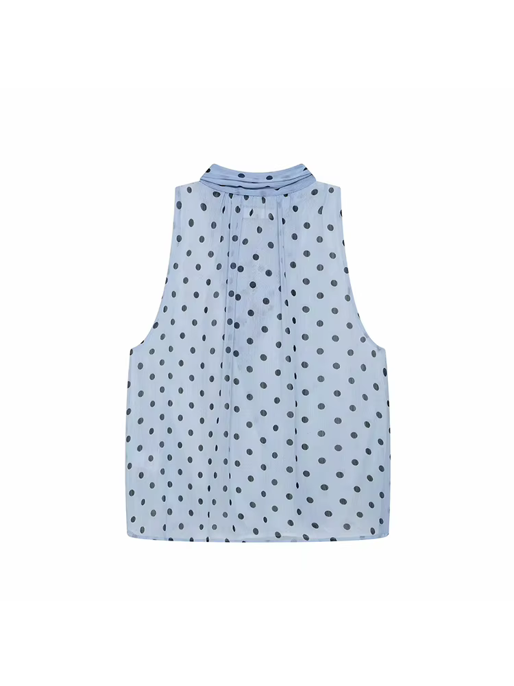 Hauts à pois pour femmes