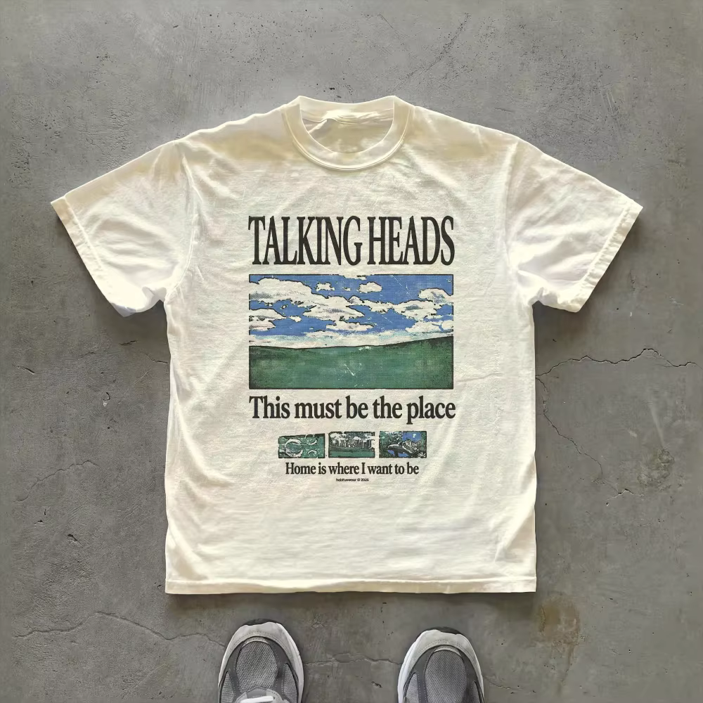 T-shirt graphique Talking Heads This Must Be The Place