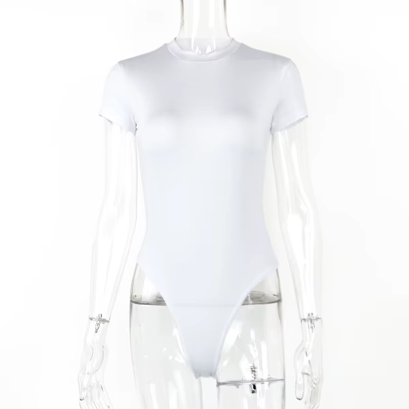 2025 nouveau body à manches courtes pour femmes