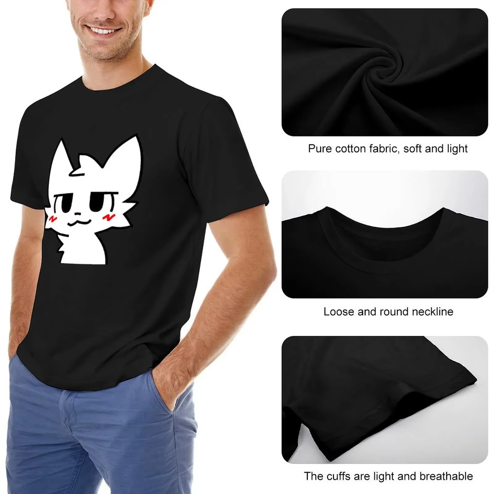 Boykisser-T-Shirt Personnalisé pour Homme