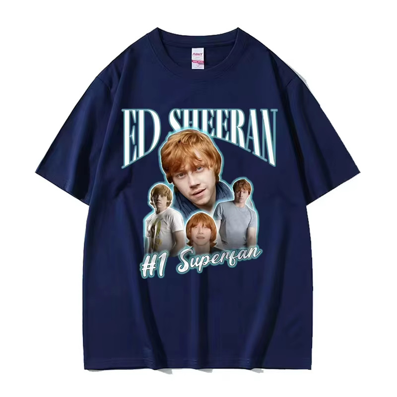 T-shirt drôle Ed Sheeran Number One Superfan Meme pour femme