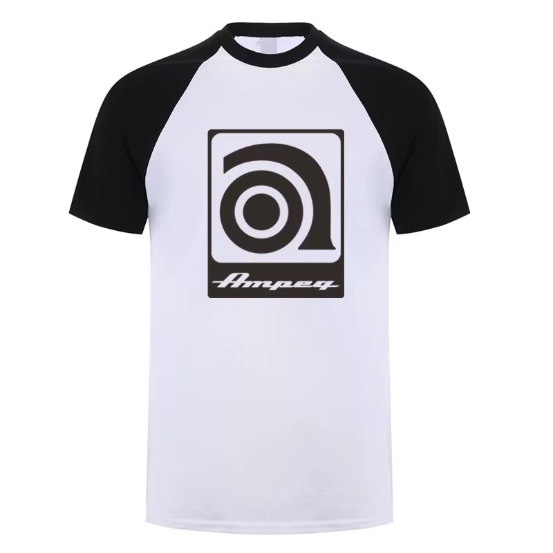 Ampeg musique Logo t-shirt hommes coton été à manches courtes drôle hauts
