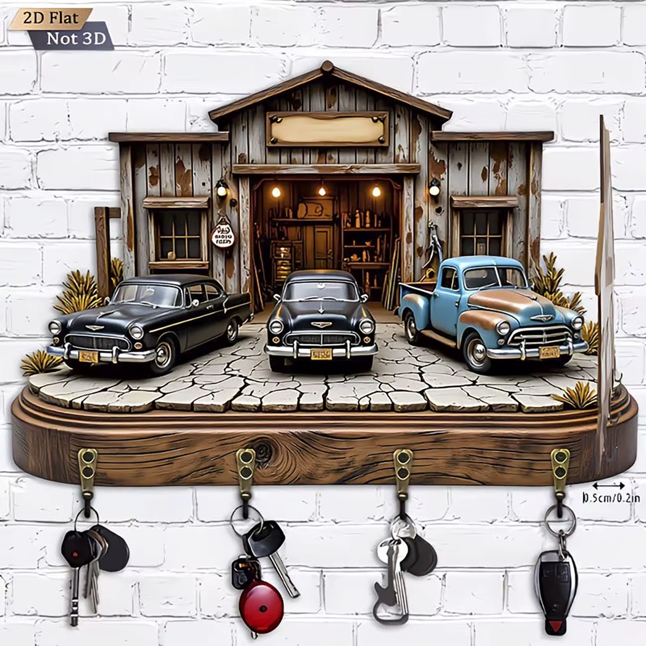 Porte-clés pour atelier de réparation automobile