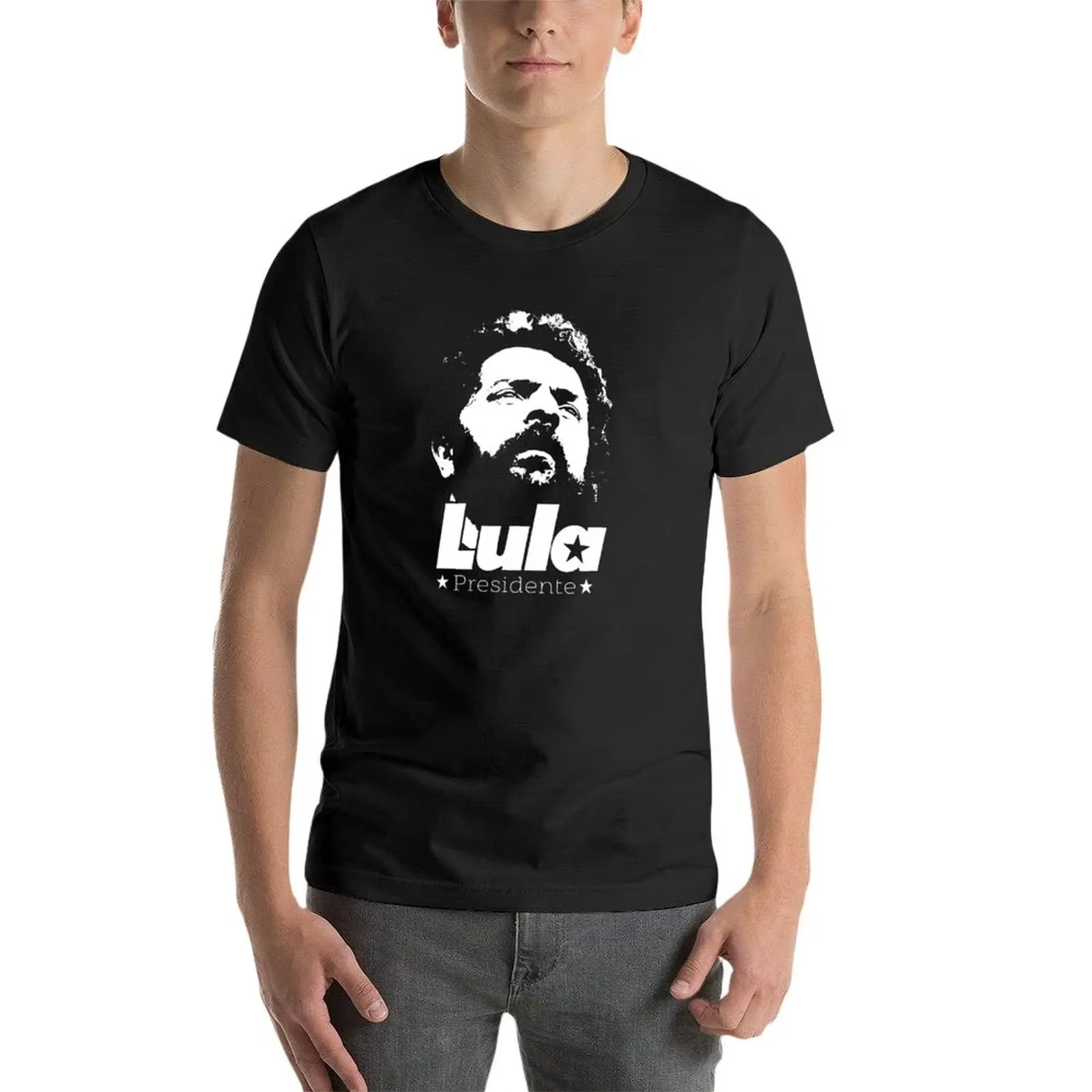 T-shirt Lula President en coton pour homme